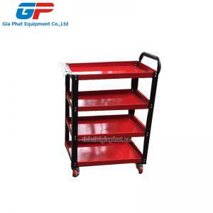 Xe đẩy đồ nghề dụng cụ loại 4 ngăn