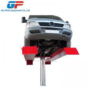 cầu nâng 1 trụ rửa xe, kiểu chữ H, đặt nổi